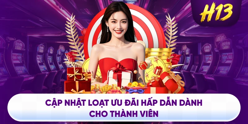 Cập nhật loạt ưu đãi hấp dẫn dành cho thành viên